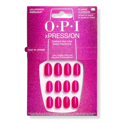 Opi Xpress/on Holiday Collection - Lollypoppin' Bubblegum ​