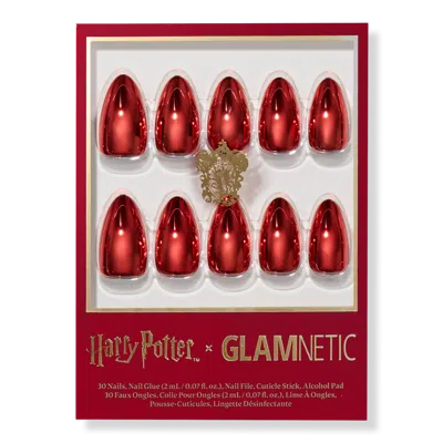 Glamnetic Harry Potter X  Press-on Nails Collection - Godric Gryffindor In Red