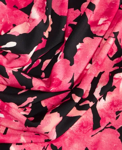 Inc International Concepts Women's Cowl-neck Long-sleeve Top, Macy's Exclusive In Pink