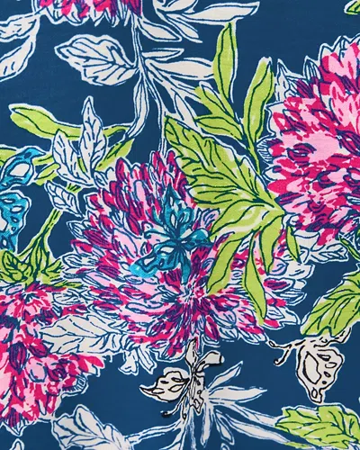 Lilly Pulitzer Axton Dress In Multi Dahlia Licious In Multi