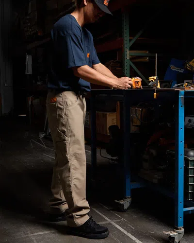 Volcom Men's Caliper Ii Relaxed Work Pants In Brown