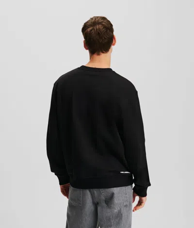 Karl Lagerfeld Kameo Sweatshirt In Black