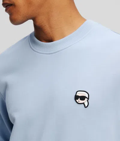 Karl Lagerfeld Ikon Sweatshirt In Blue