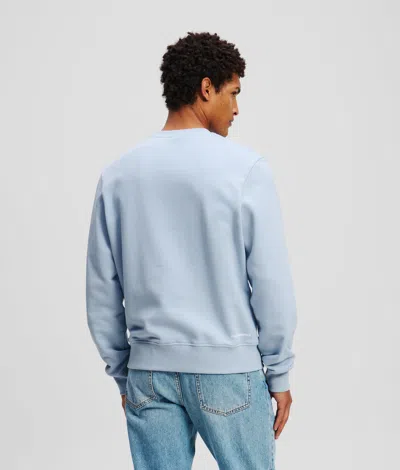Karl Lagerfeld Ikon Sweatshirt In Blue