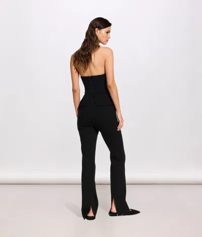 Karl Lagerfeld Kl Studio Jumpsuit In Black