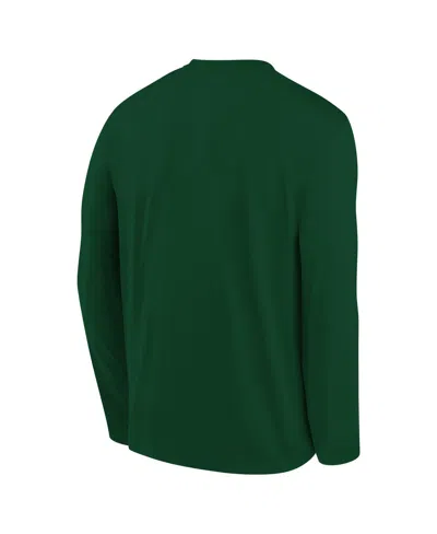 Nike Big Boys And Girls Green New York Jets Legend Icon Long Sleeve T-shirt In Green