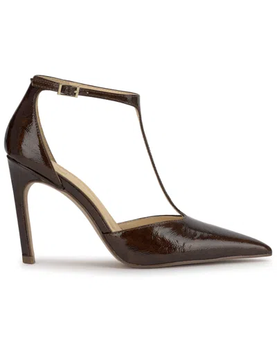 Jessica Simpson Women's Willna T-strap Pointed-toe Pumps In Brown