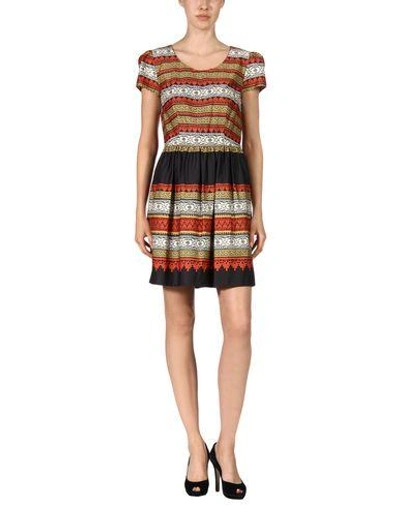 Shop Temperley London Short Dress In Orange