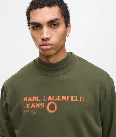Kl Jeans Eclipse Logo Sweatshirt