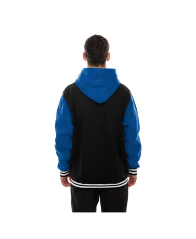 New Era Men's Black New England Patriots Full-snap Fleece Hoodie Jacket In Black