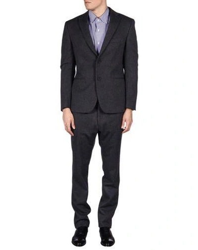 Shop Christopher Kane Suits In Steel Grey