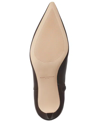 Marc Fisher Ltd Women's Sabrina Tall Pointed Toe Dress Boots In Brown