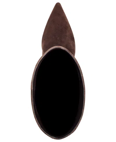 Marc Fisher Ltd Esmee Pointed Toe Knee High Boot In Brown