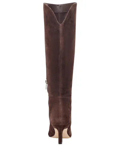 Marc Fisher Ltd Esmee Pointed Toe Knee High Boot In Brown