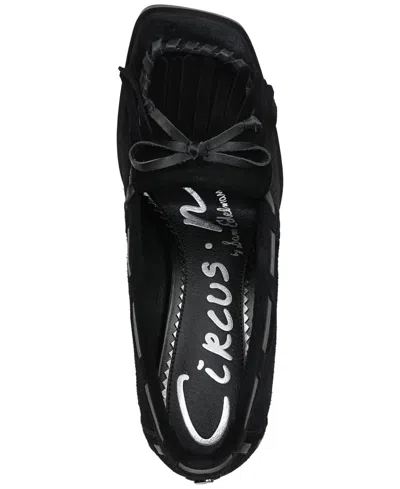 Circus Ny By Sam Edelman Women's Ainsley Kilty Moc-toe Pumps In Black