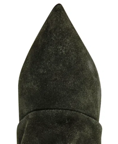 Steve Madden Luca Kitten Heel Knee High Boot In Brown