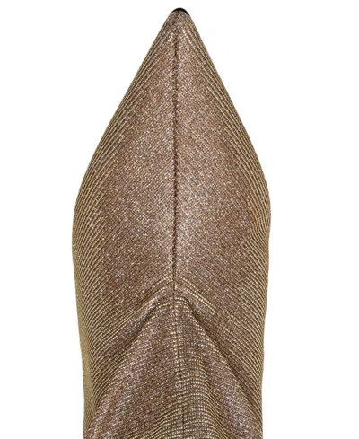 Steve Madden Distortion Knee High Boot In Gold