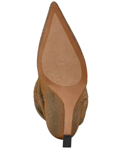 Steve Madden Distortion Knee High Boot In Gold