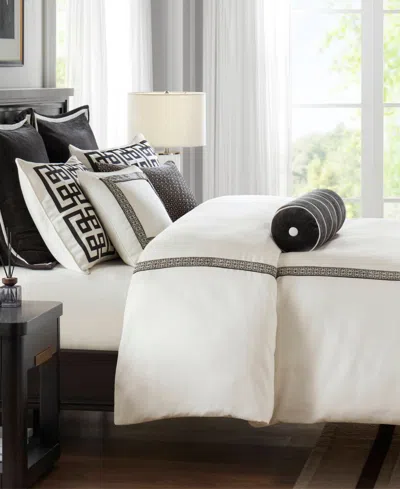 Madison Park Signature Jarvis Embroidery Oversized Duvet Style 8-pc. Comforter Set, Queen In Multi