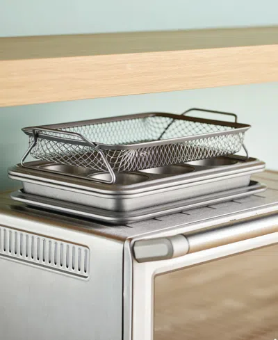 Anolon Advanced Bakeware 4-pc. Nonstick Toaster Oven Pan Set In Gray