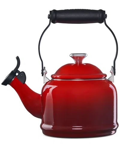 Le Creuset Enamel-on-steel Demi Kettle & Stoneware Mug Set In Pink