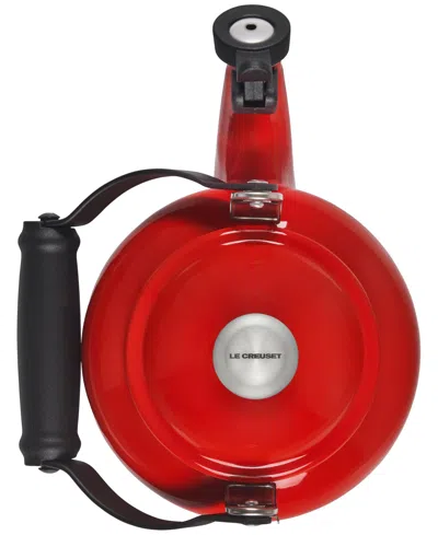 Le Creuset Enamel-on-steel Demi Kettle & Stoneware Mug Set In Pink