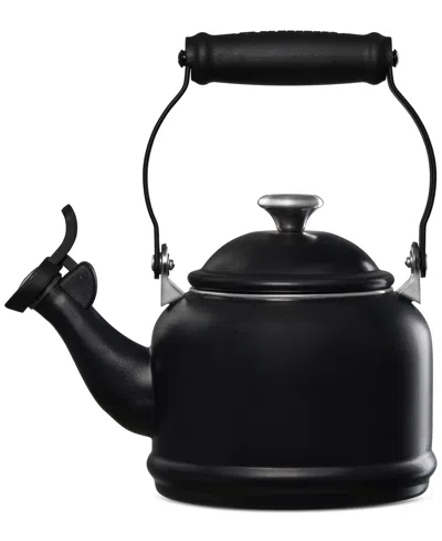 Le Creuset Demi Kettle & 2 Mug Set In Black