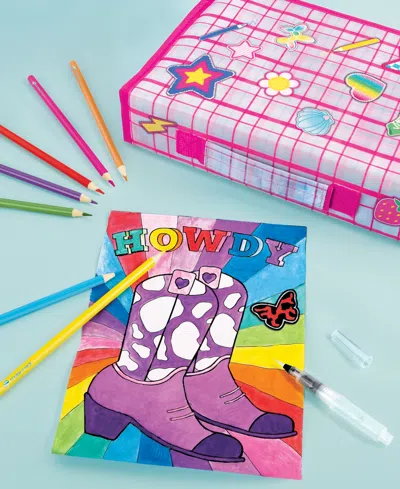 Make It Real Creative Artist Suitcase Art Set In Pink