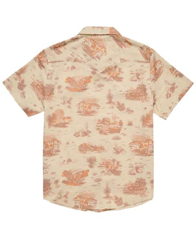 Howler Brothers Men's Tan Texas Longhorns Full-snap Shirt In Brown