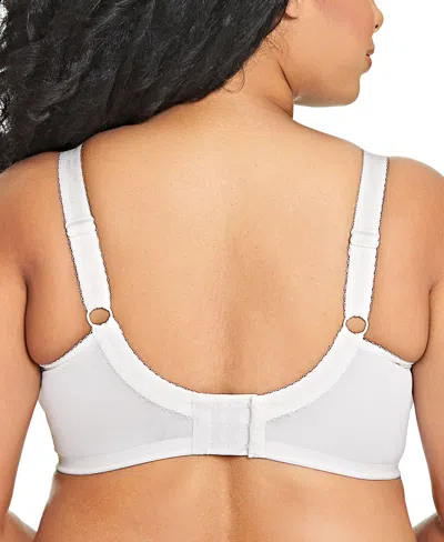 Goddess Keira Side Support Wire-free Bra In White