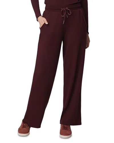 Splendid Supersoft Trim Pants In Purple