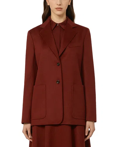 Max Mara Balluno Blazer In Red