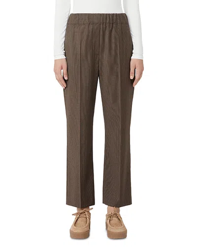 Weekend Max Mara Weekend 2 Hateley Wool Blend Ankle Pants In Brown