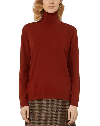 Weekend Max Mara Weekend 2 Kiku Turtleneck Sweater In Red