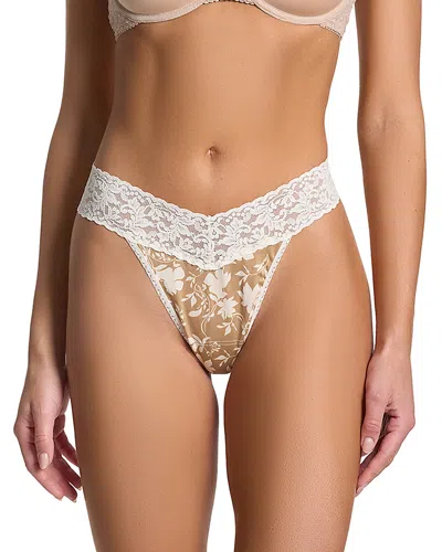 Hanky Panky Cotton With A Conscience Original-rise Thong