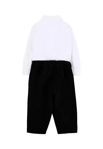 Balmain Trompe-l'oeil Suit Set In Black