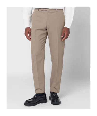 Pt Torino Rebel Welt-pockets Trousers In Neutral