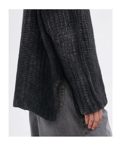 Avant Toi Cashmere High Neck Sweater In Black