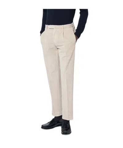 Biagio Santaniello Belt Loops Casual Pants In Neutral