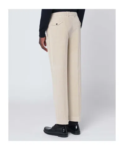 Biagio Santaniello Belt Loops Casual Pants In Neutral