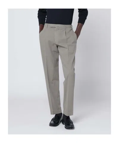Biagio Santaniello Belt Loops Casual Pants In Gray