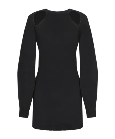 Federica Tosi Long Sleeve Dress In Black