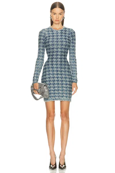 Diesel "m-halma" Dress In Blue