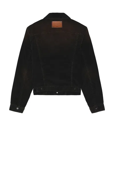 Acne Studios Rye Cord Jacket In Black
