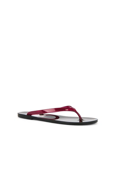 Christopher Esber Jo Flip Flops In Red