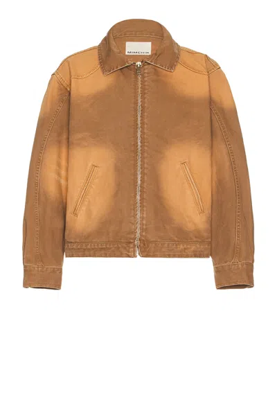 Mimchik Tall Boy Jacket In Brown