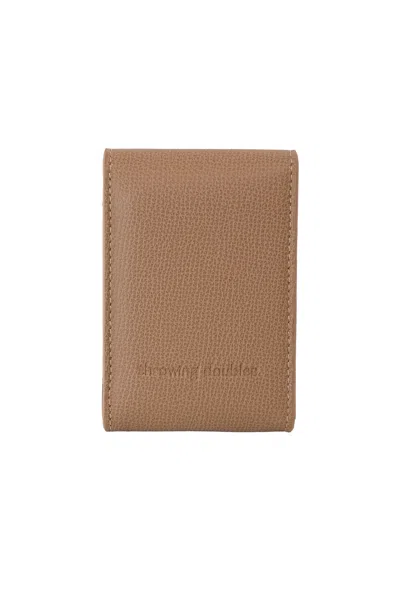 Throwing Doubles The Palmilla Leather Playing Card Set In Neutral