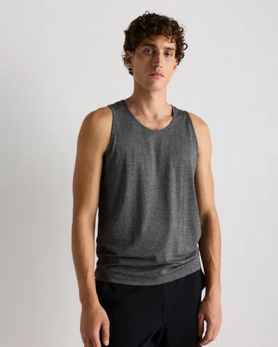 Quince Men's Flowknit Breeze Tank Top In Gray