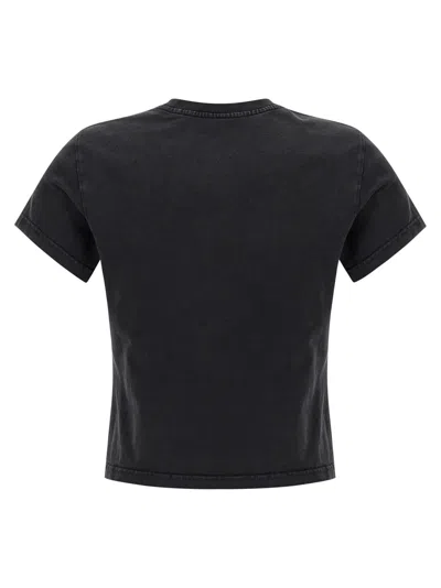 Alexander Wang T-shirt With Logo In Black