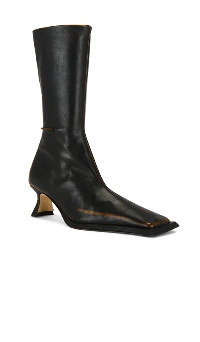 Miista Bianca Tall Boots In Black